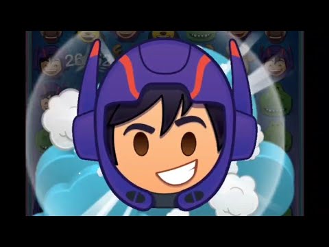 Disney Emoji Blitz with Hiro from Big Hero 6 (level 5) - YouTube