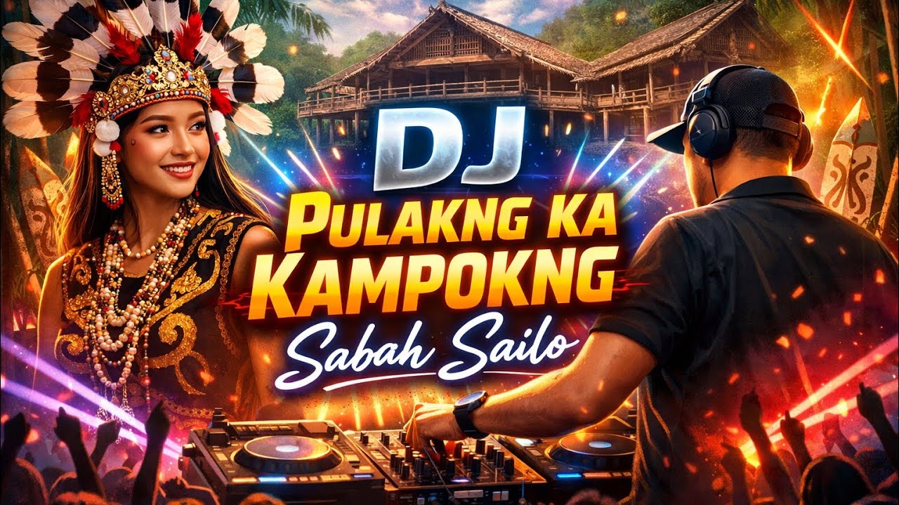 DJ Pulakng Ka Kampokng | Sabah Sailo Remix 🎧 Lagu Rindu Kampung Viral