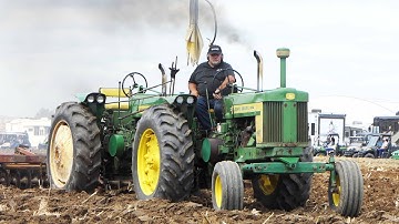Tractors Cultivating at Half Century of Progress Show 2025 | Lots of Great Tractors in the field