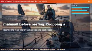 How to optimise your boat's performance under IRC – and beyond