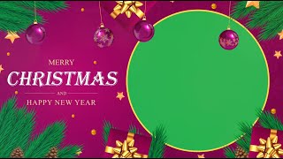 Christmas Slideshow template free | Christmas Slideshow green screen