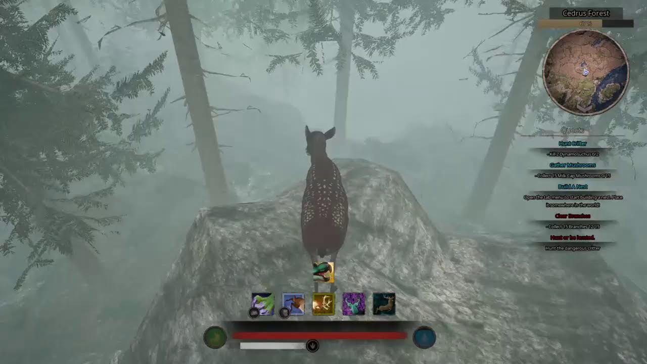 Path of Titans |Will i survive| Life of a Deer | no commentary