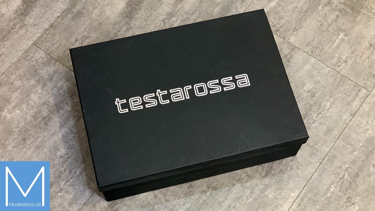 1/8 Tommaso Iuele Transkit Pocher Ferrari Testarossa (Spider) UNBOXING