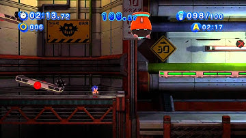 Sonic Generations Walkthrough Extras Part 21: Planet Wisp Act 1 Challenges 1/2 [PC] [HD] [Blind]