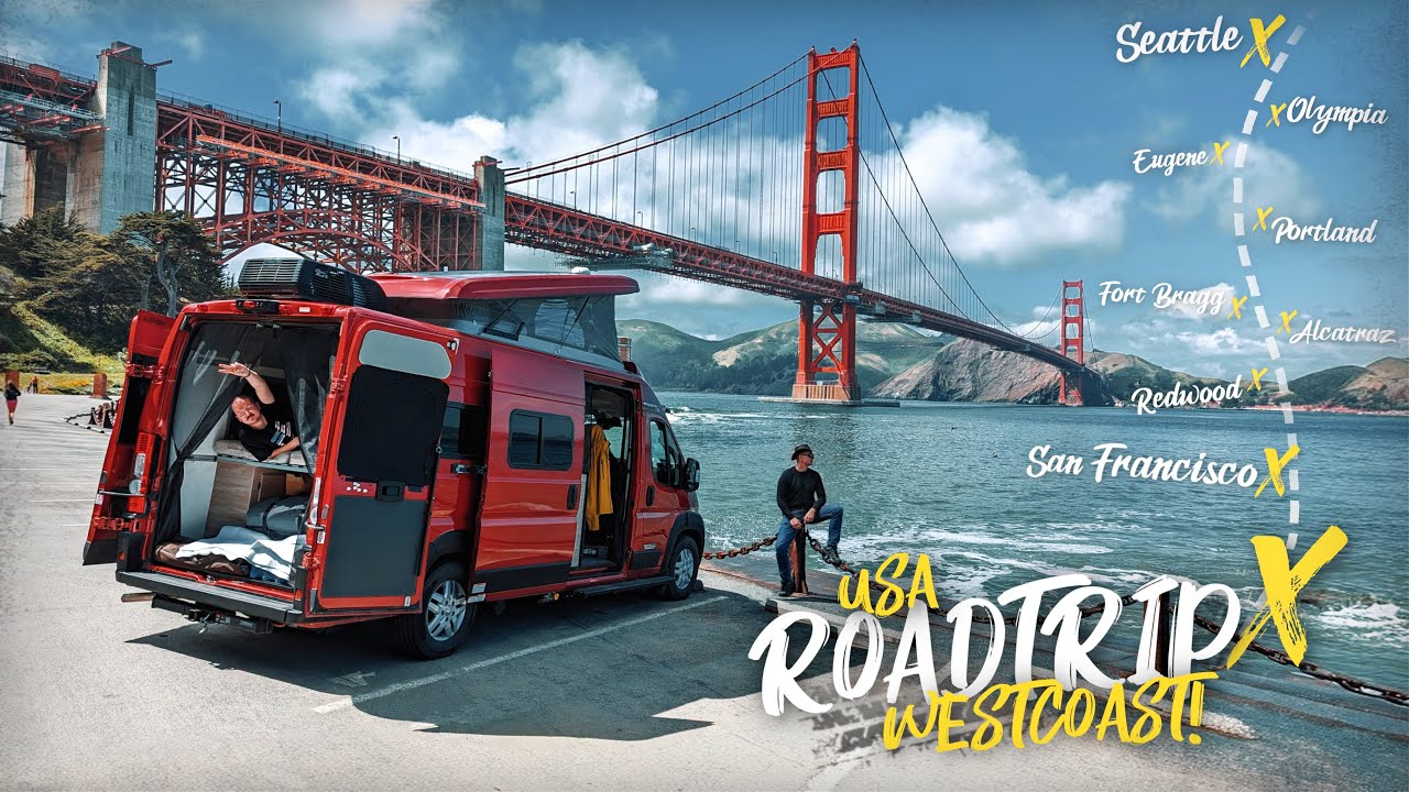 USA Roadtrip Westküste! Unglaubliche CAMPER-REISE auf dem legendären HIGHWAY NO. 1