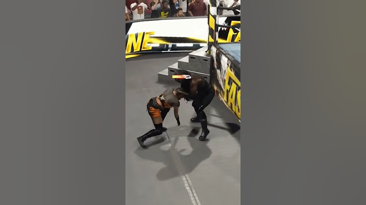 ÇA A FAILLI FINIR MAL ! #cyberpunk2077 #wwe2k24 #wwe #wrestling #ytshorts