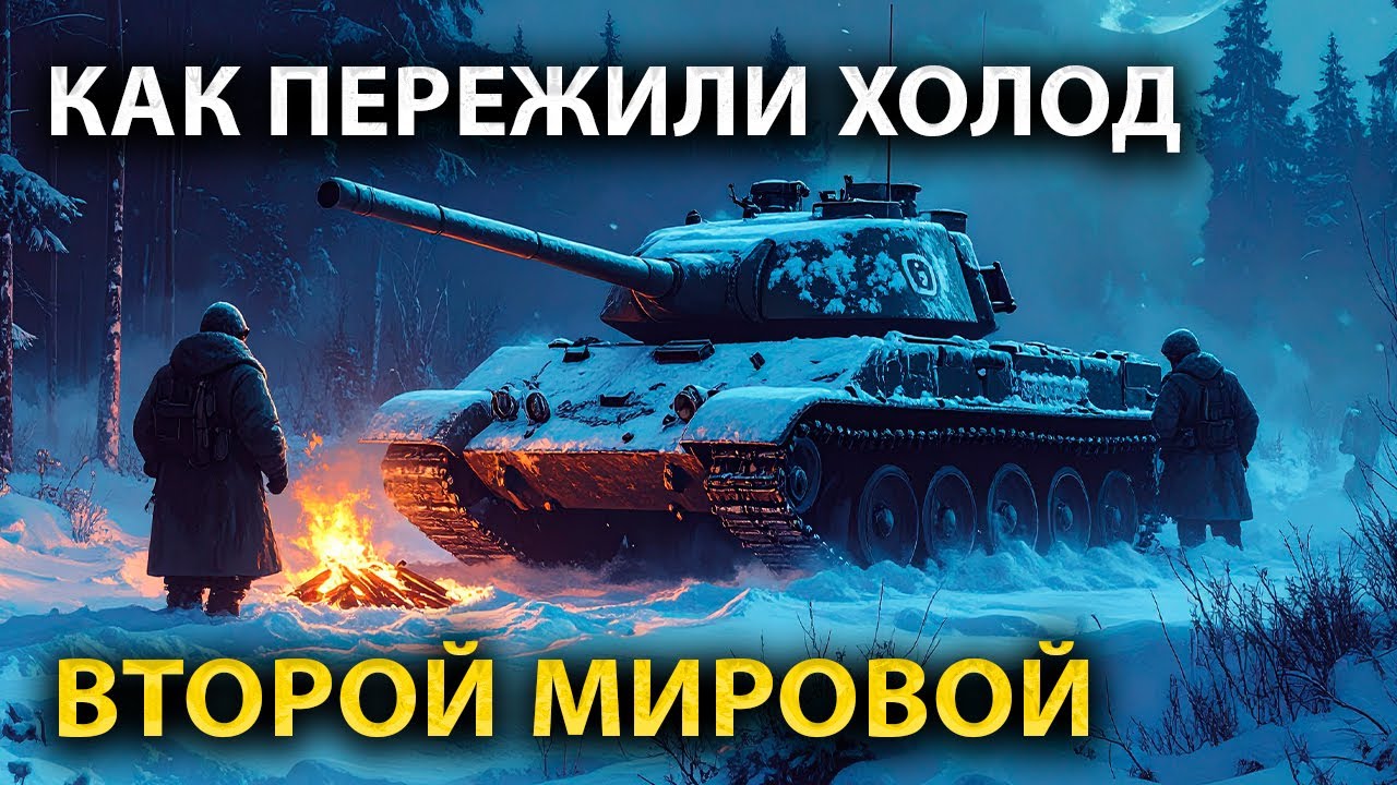 Как Выживали Советские Танкисты Зимой: Холод Второй Мировой