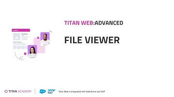 Extend Experience Cloud Projects with Titan Widgets - File Viewer