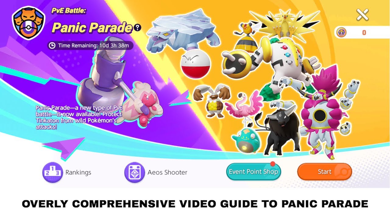 An Overly Extensive Panic Parade Guide!!! [Text Only]