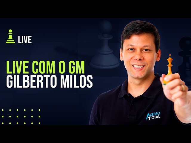 File:O GM Gilberto Milos Jr., multi-campeão brasileiro de xadrez, jogando  uma partida no salão do CXSP.jpg - Wikimedia Commons