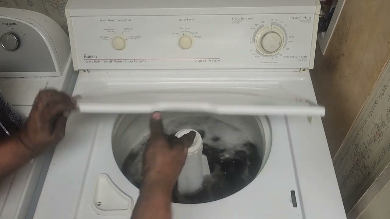 2000 Gibson Washer vs My dirty work uniforms