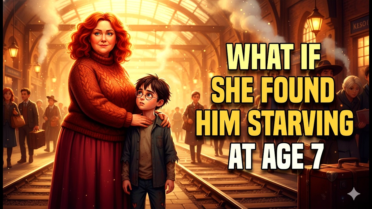 What If Molly Weasley Found Harry Starving At Kings Cross At Age 7 And Refused To Give Him Back To