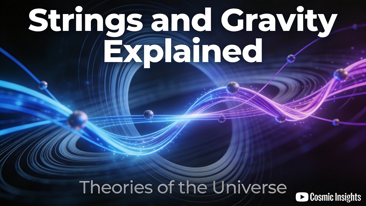 Струны и гравитация: простое объяснение (13 минут)