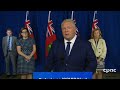 Ontario Premier Doug Ford on COVID-19, testing capacity – October 6, 2020