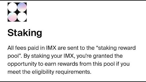 How to Stake Immutable X (IMX tokens)