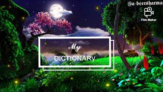 Meaning In Hindi My Dictionary Daily Learning