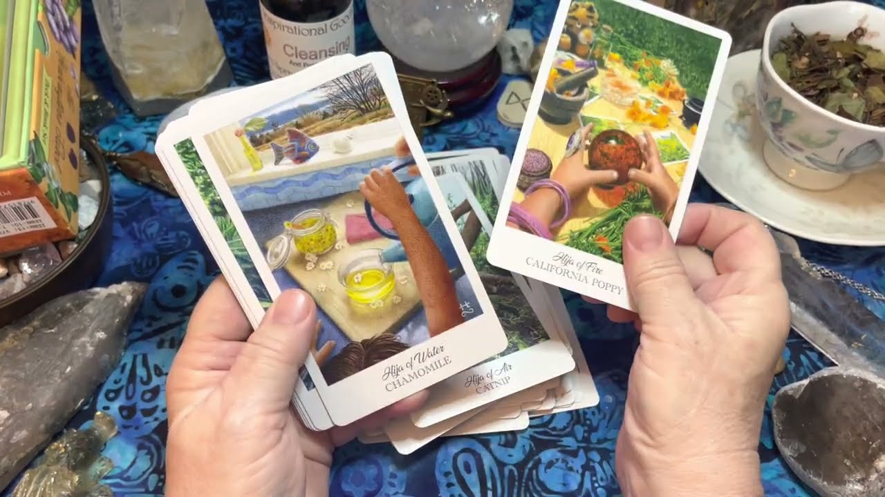 The Herbcrafter's Tarot Cards by Latisha Guthrie Flip Through 