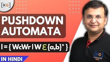9.6 WCWr example in Pushdown Automata | Theory Of Computation | Automata Theory | TOC