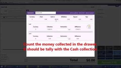 18. How to do cash declaration