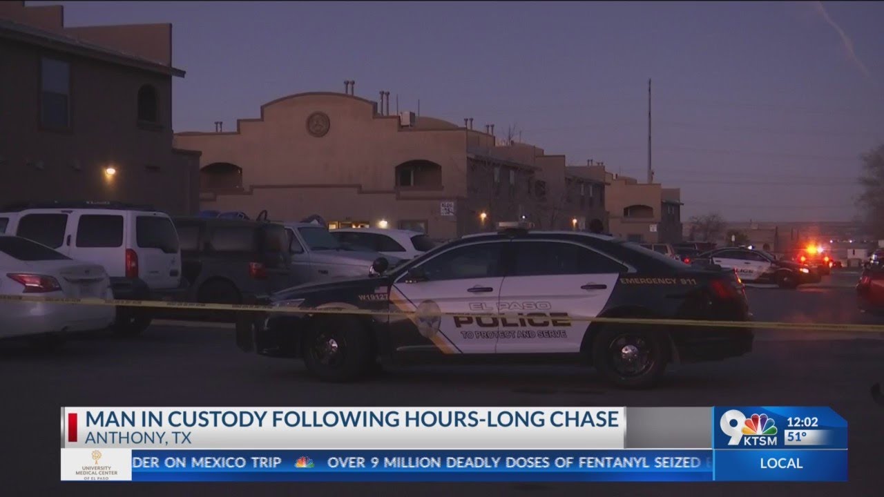 Man in custody after hours-long chase - YouTube
