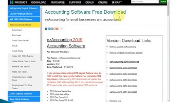 How to Install ezAccounting Software (for Chrome)