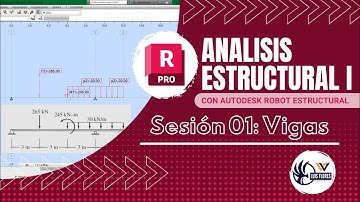 ANALISIS ESTRUCTURAL I / CON AUTODESK ROBOT STRUCTURAL / SESIÓN 01: VIGAS