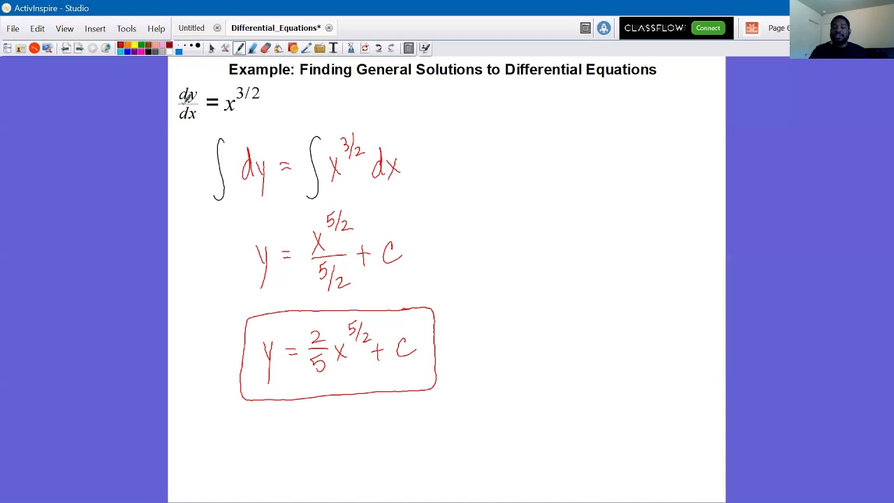 Solving Differential Equations and Separation of Variables - YouTube
