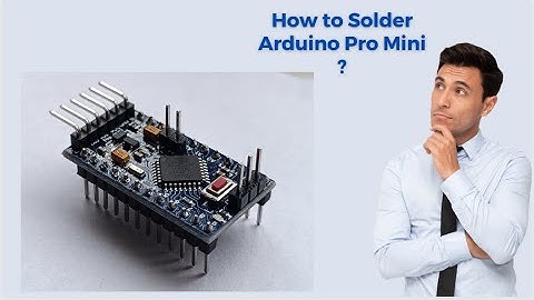 How to Solder Pin Headers to Arduino Pro Mini #Soldering