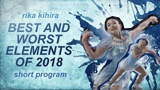 RIKA KIHIRA (紀平 梨花) BEST AND WORST ELEMENTS OF 2018 (SP)