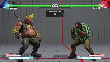 SF5 Birdie vs balrog matchup explanation and tech part 1, video got cut off again -__-