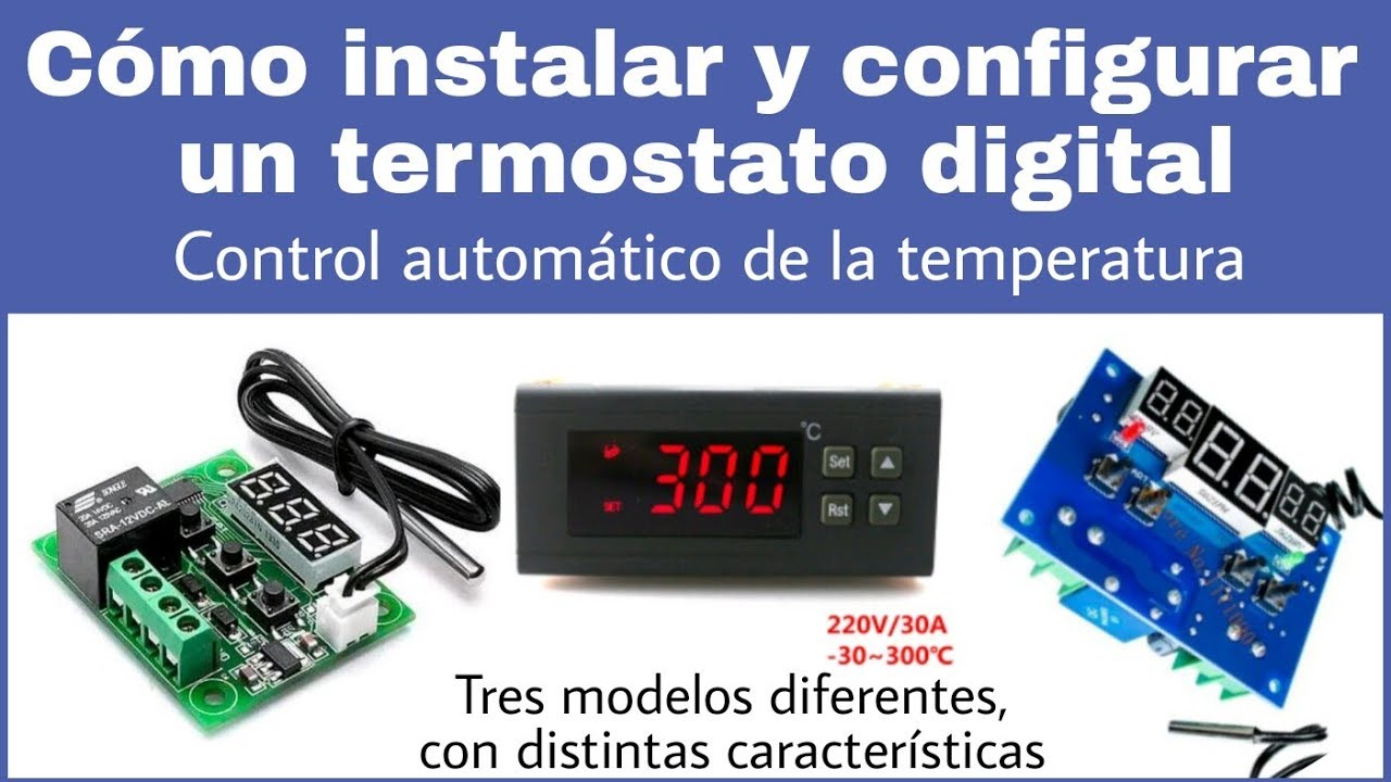 Termómetro Y Termostato Digital 220v - Frio O Calor