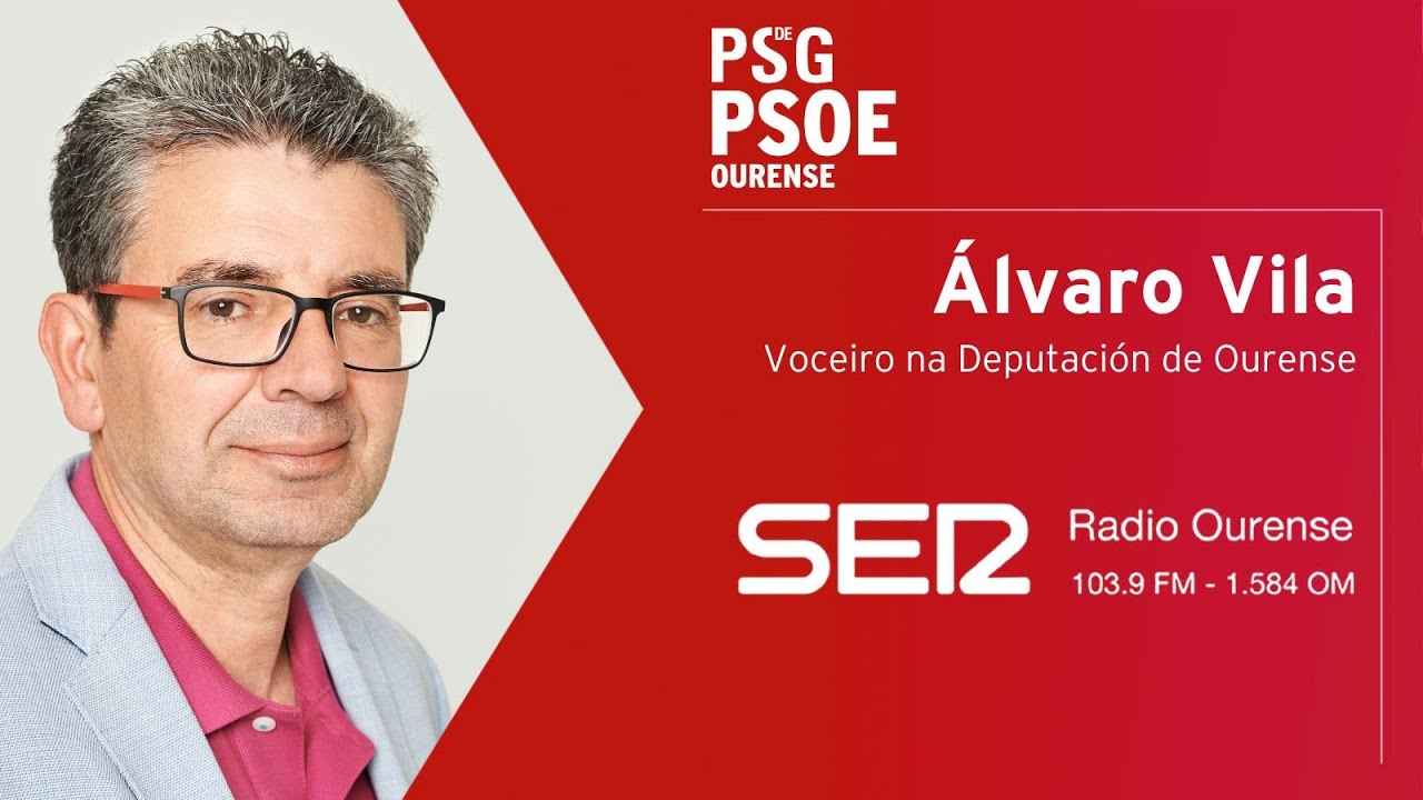 Entrevista a Álvaro Vila en Radio Ourense Cadena Ser. Xaneiro 2025