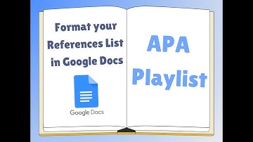 📚 APA Playlist #6b | APA References in Google Docs | Contra Costa College Library
