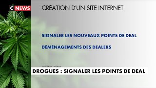 Drogues : signaler les points de deal