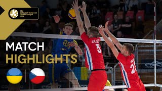 Ukraine vs. Czechia - Match Highlights I European Golden League Men 2024