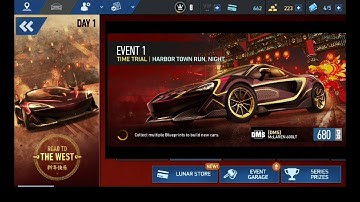 NFS No Limits: Time Trial | Harbour Town Run, Night