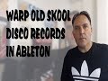 Warp Disco Vinyl Tracks for Accurate BPM - Ableton Live and Rekordbox