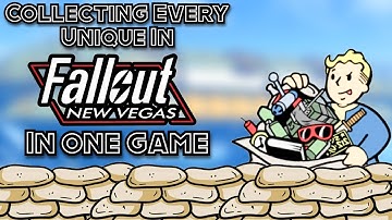 I Tried Collecting All The Uniques In New Vegas