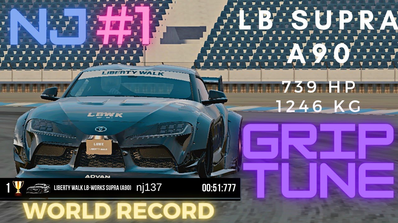 Liberty Walk Toyota Supra (A90) GRIP TUNE (Assoluto Racing)