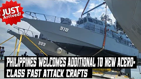 Welcoming the Arrival of 10 Additional Acero Class Warships With Spike NLOS Missile System