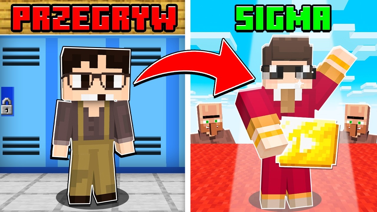 MINECRAFT, ALE OD PRZEGRYWA DO SIGMY!