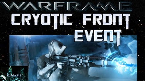 Warframe: Cryotic Front event