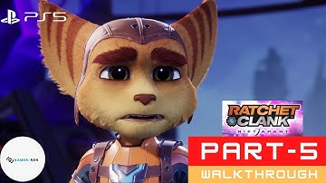 RATCHET & CLANK: Rift Apart PS5 Gameplay Part 5 - Dimensionator Blueprints [4K ULTRA HD]