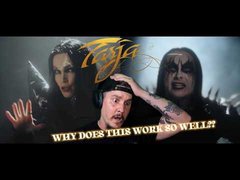 Tarja and Dani Filth are Beauty and the Beast with "I Don't Care" | Reaction