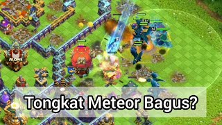 Gear baru! Tongkat Meteor apakah Bagus? | Clash of clans gameplay