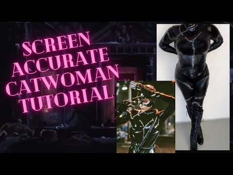SCREEN ACCURATE Catwoman Costume- Michelle Pfeiffer Catwoman Batman Returns