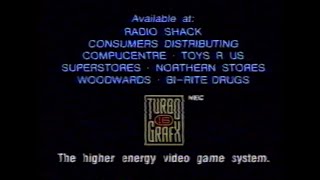 Turbo Grafx 16 - TV Sports Football Commercial (1990)