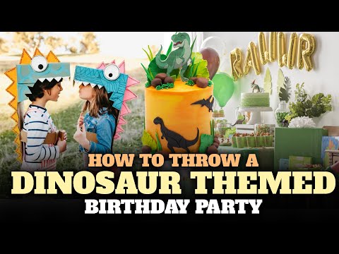 Dino Kids Birthday Party