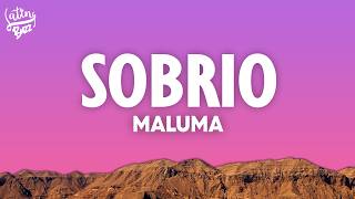 Maluma - Sobrio (Letra/Lyrics)
