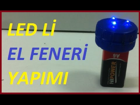 Led el feneri yapımı